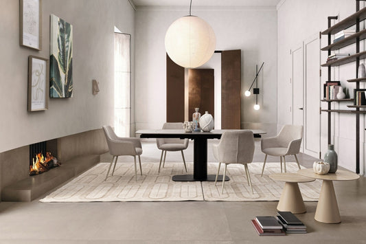 TAVOLO ALL. JEREMIAS 140-200X80 NERO