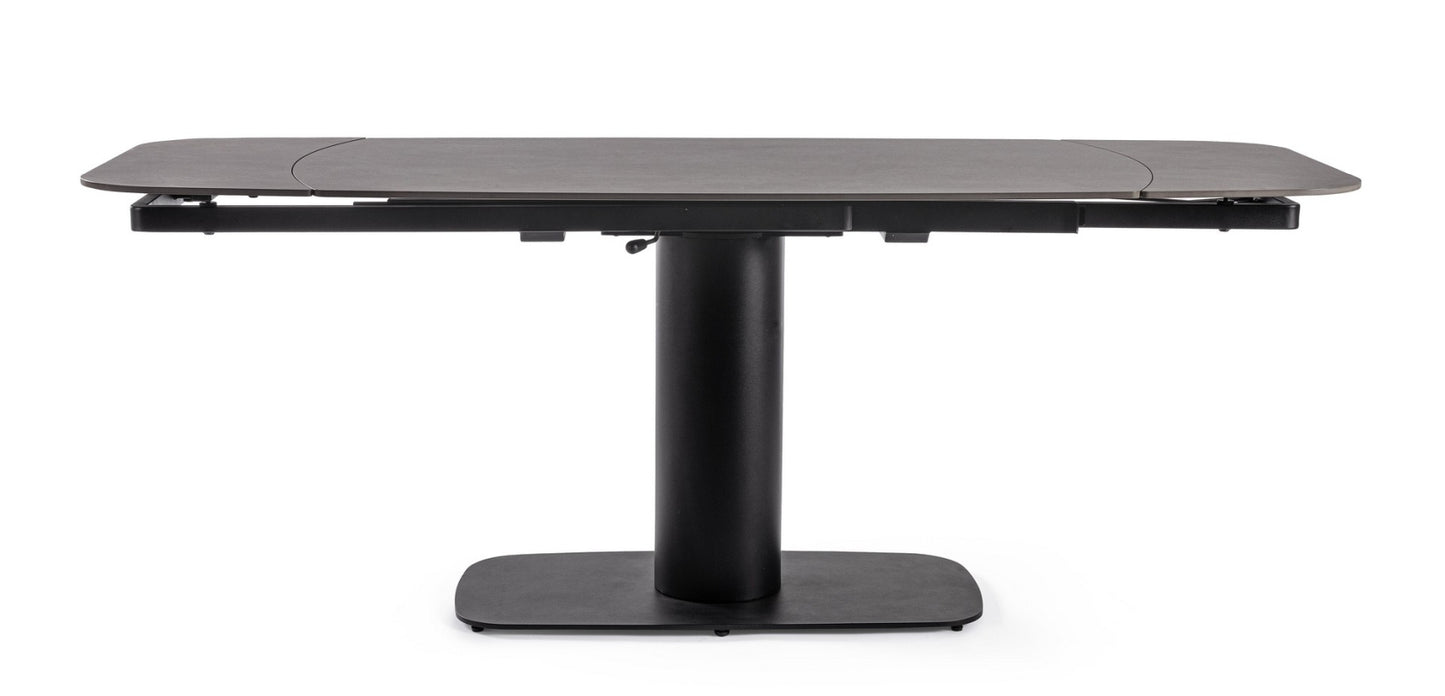 TAVOLO ALL. JEREMIAS 140-200X80 NERO