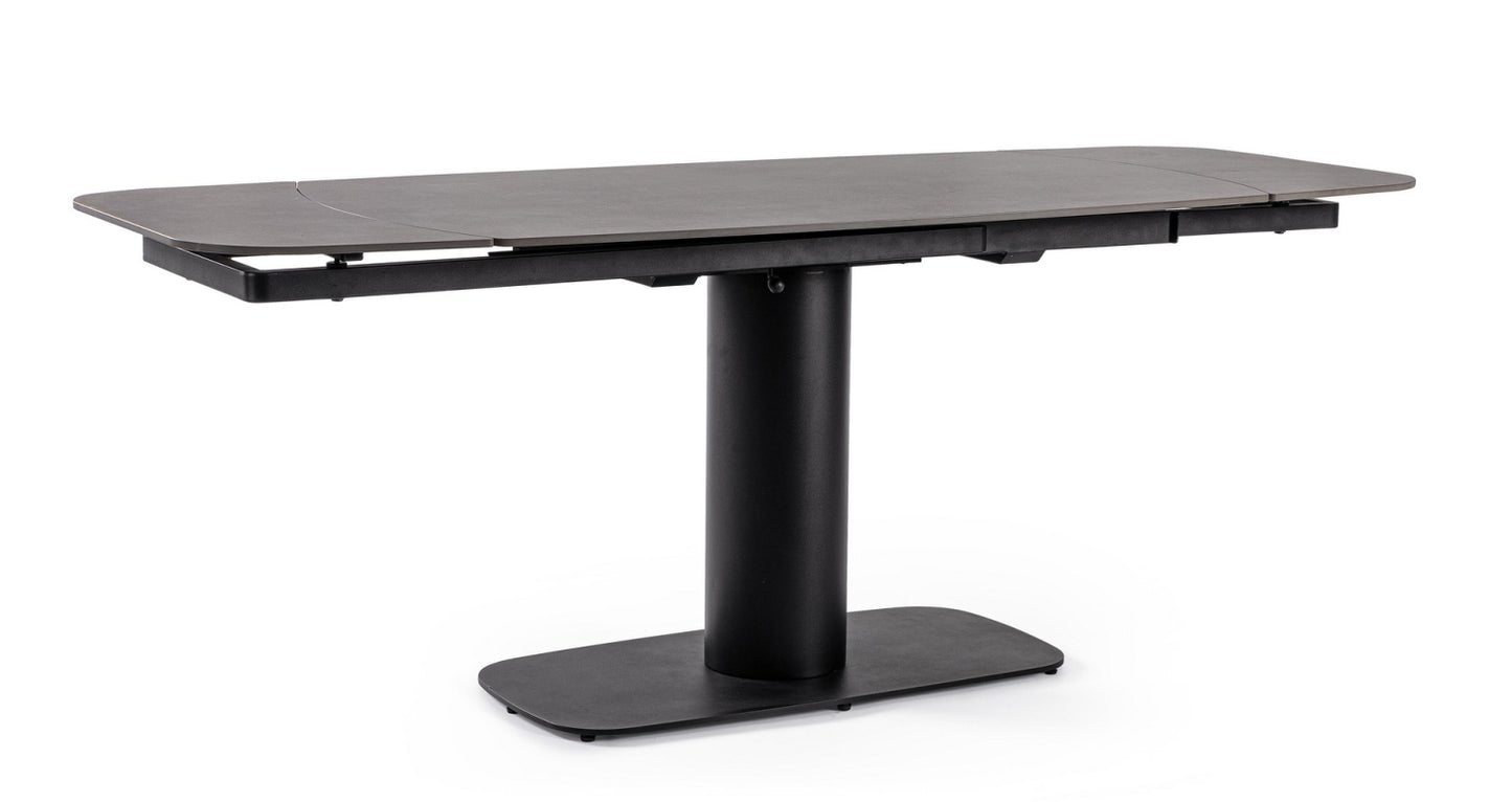 TAVOLO ALL. JEREMIAS 140-200X80 NERO