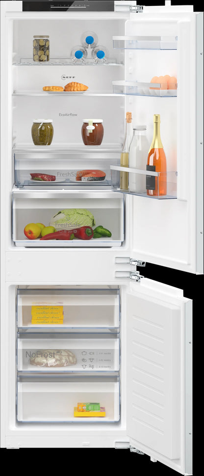 Frigorifero combinato da incasso 177.2 x 54.1 cm cerniera piatta KI7862FE0