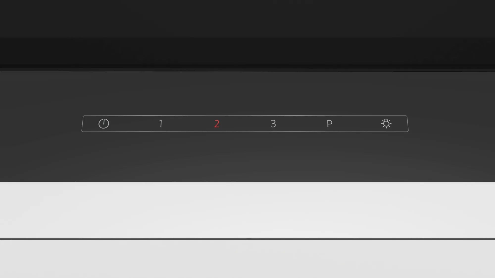 Cappe integrate nel pensile 60 cm In vetro nero, Nero D65XAM2S0