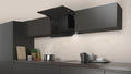 Cappe integrate nel pensile 60 cm In vetro nero, Nero D65XAM2S0