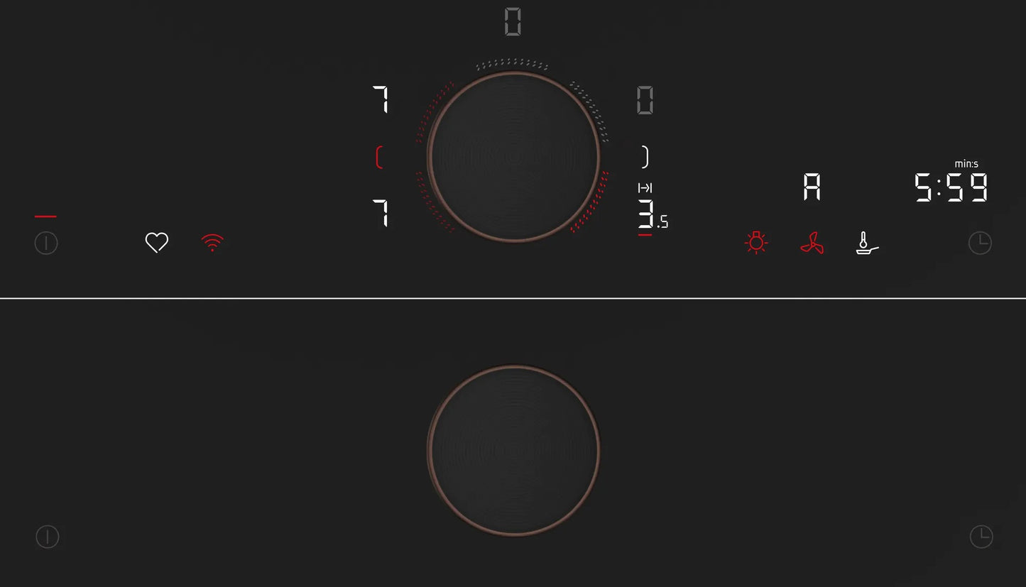 Piano cottura a induzione 90 cm Flex Design T69YYX4C0