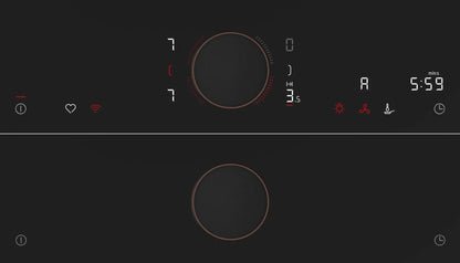 Piano cottura a induzione 80 cm Flex Design T68YYY4C0