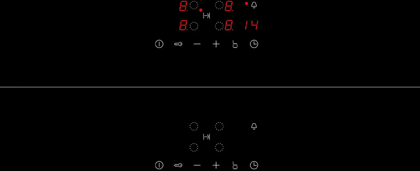 Piano cottura a induzione 60 cm senza profili T36FBE1L0