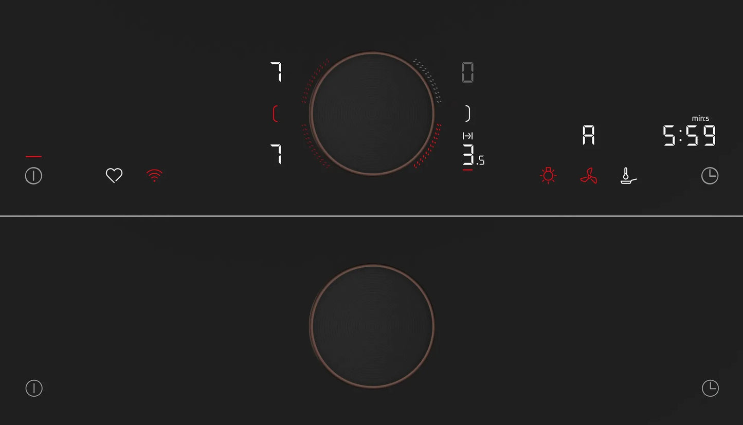 Piano cottura a induzione 80 cm flush mount T68PYY4C0