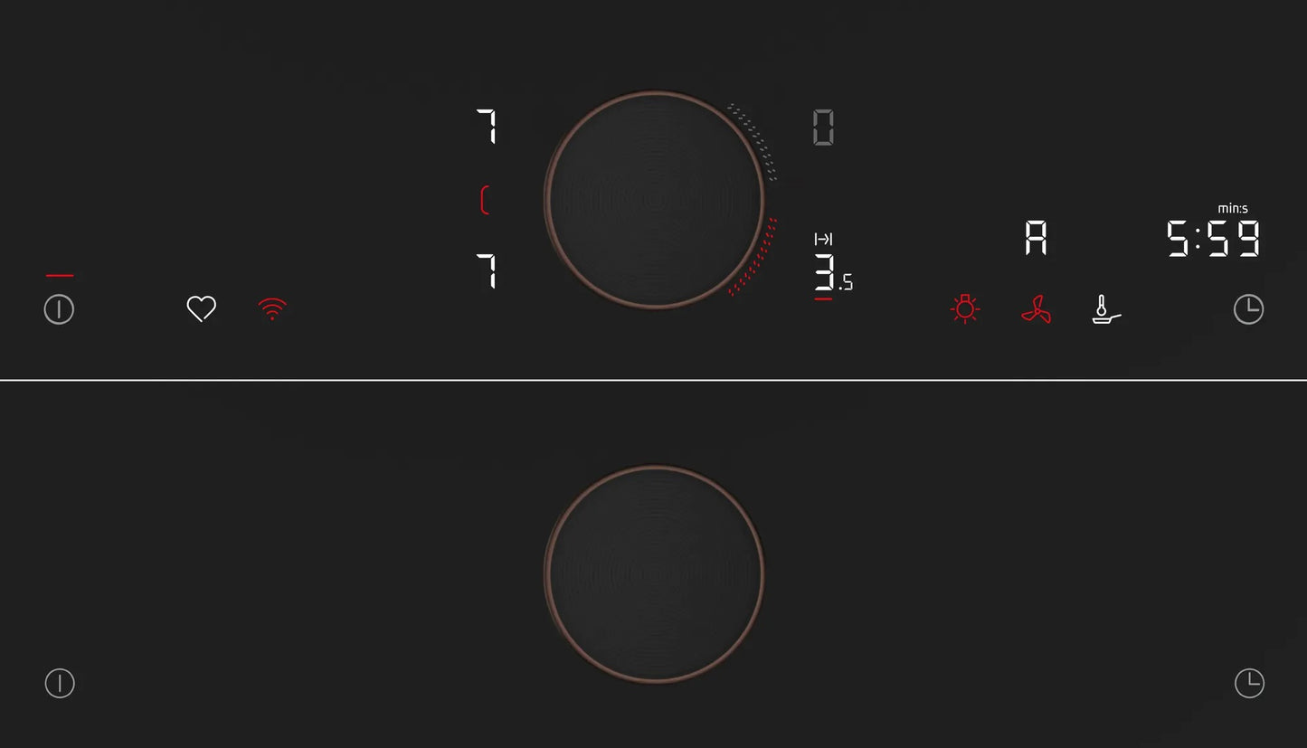 Piano cottura a induzione 60 cm Flex Design T66YYE4C0