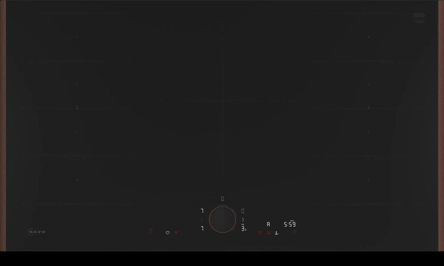 Piano cottura a induzione 90 cm Flex Design T69YYV4C0