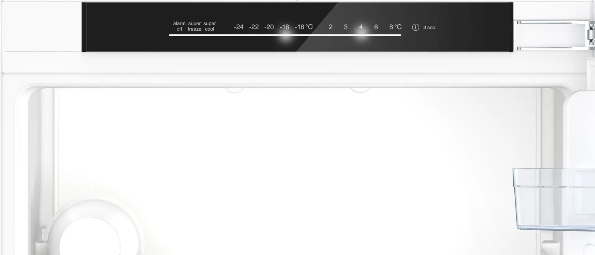 Frigorifero combinato da incasso 177.2 x 55.8 cm cerniera piatta soft closing KI7866DD0