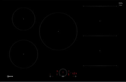 Piano cottura a induzione 80 cm senza profili T58FHW1L0