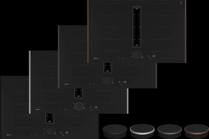 Piano a induzione con cappa integrata 80 cm Flex Design V68YYX4C0