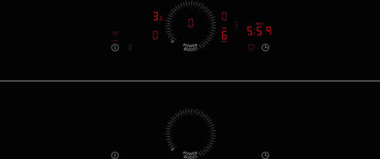 Piano cottura a induzione 80 cm senza profili T58FHW1L0