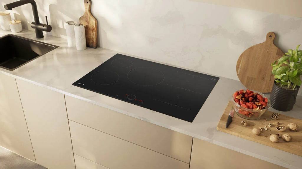 Piano cottura a induzione 80 cm senza profili T58FHW1L0