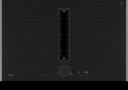 Piano a induzione con cappa integrata 80 cm Flex Design V68YYX4C0