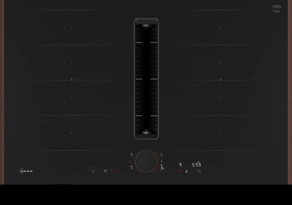Piano a induzione con cappa integrata 80 cm Flex Design V68YYX4C0