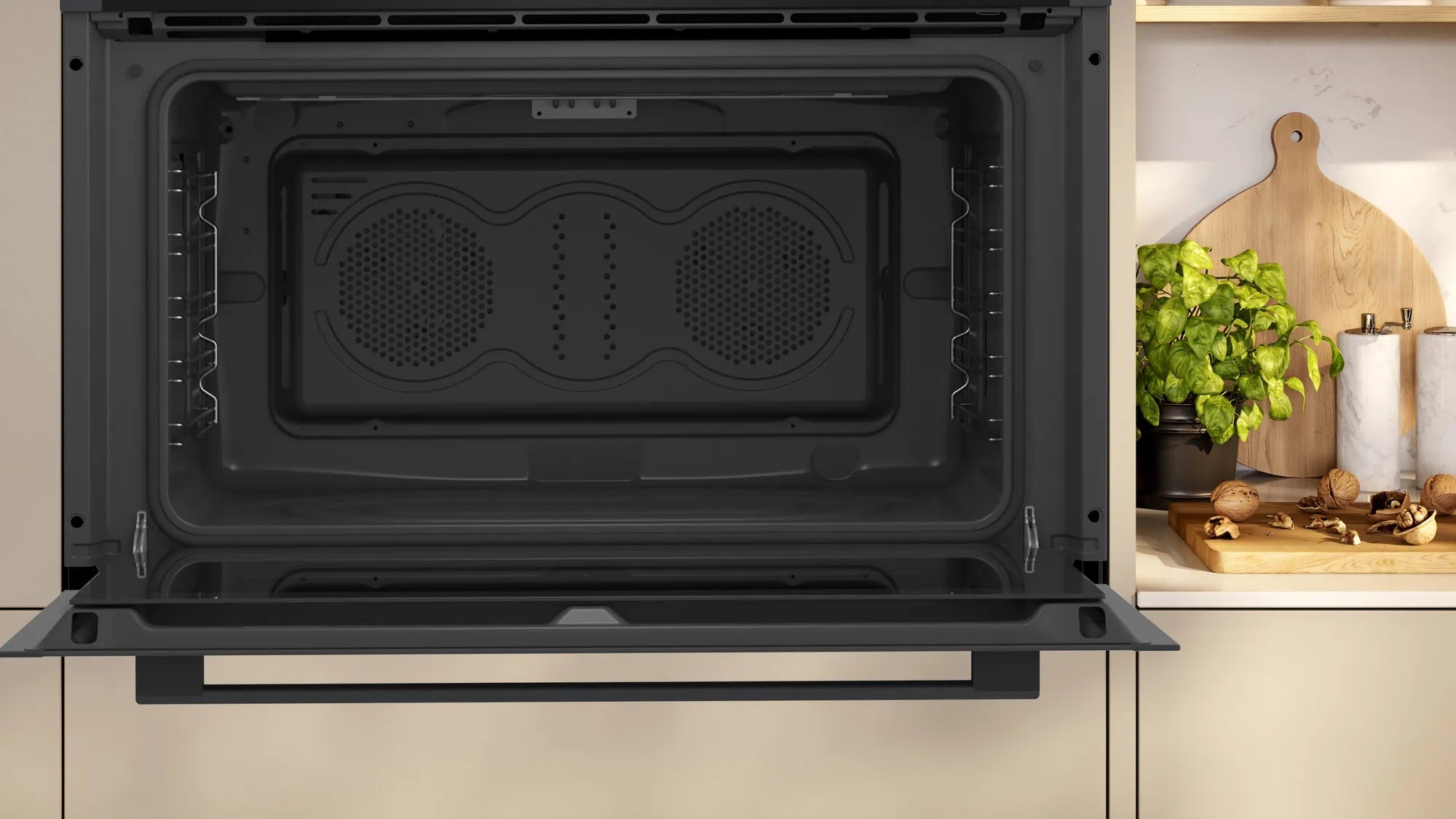 Forno da incasso 90 x 60 cm Graphite-Grey L2ACH7MG0