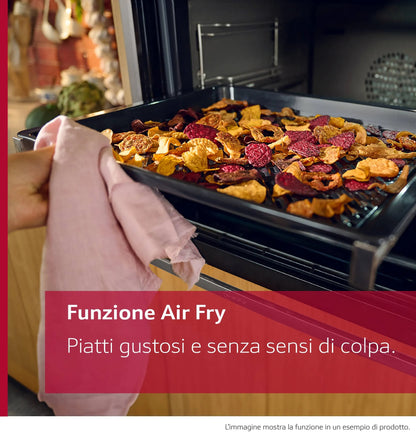 Forno da incasso 60 x 60 cm Nero B2CCJ7AK3