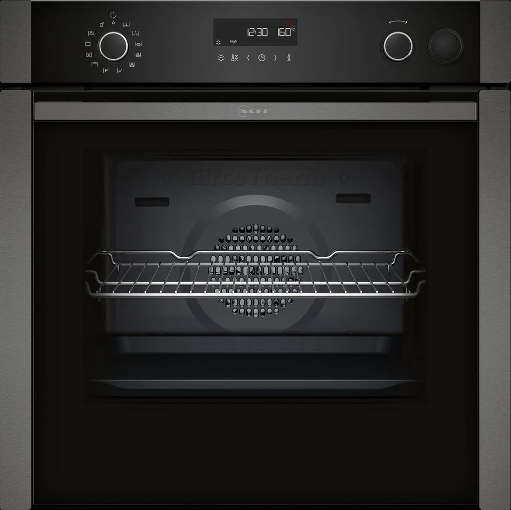 Forno con vapore da incasso 60 x 60 cm Graphite-Grey B5AVM7AG7