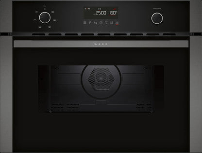 Microonde da incasso con cottura ventilata 60 x 45 cm Graphite-Grey C1AMG84G1