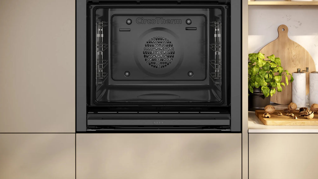 Forno con vapore da incasso 60 x 60 cm Graphite-Grey B5AVM7AG7