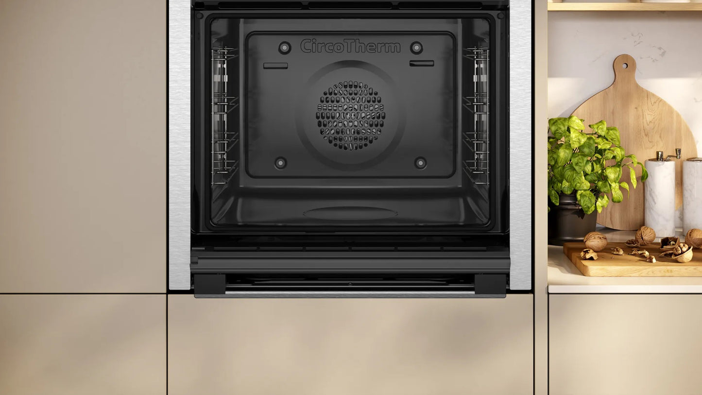Forno con vapore da incasso 60 x 60 cm Acciaio inox B6AVH7AN3F