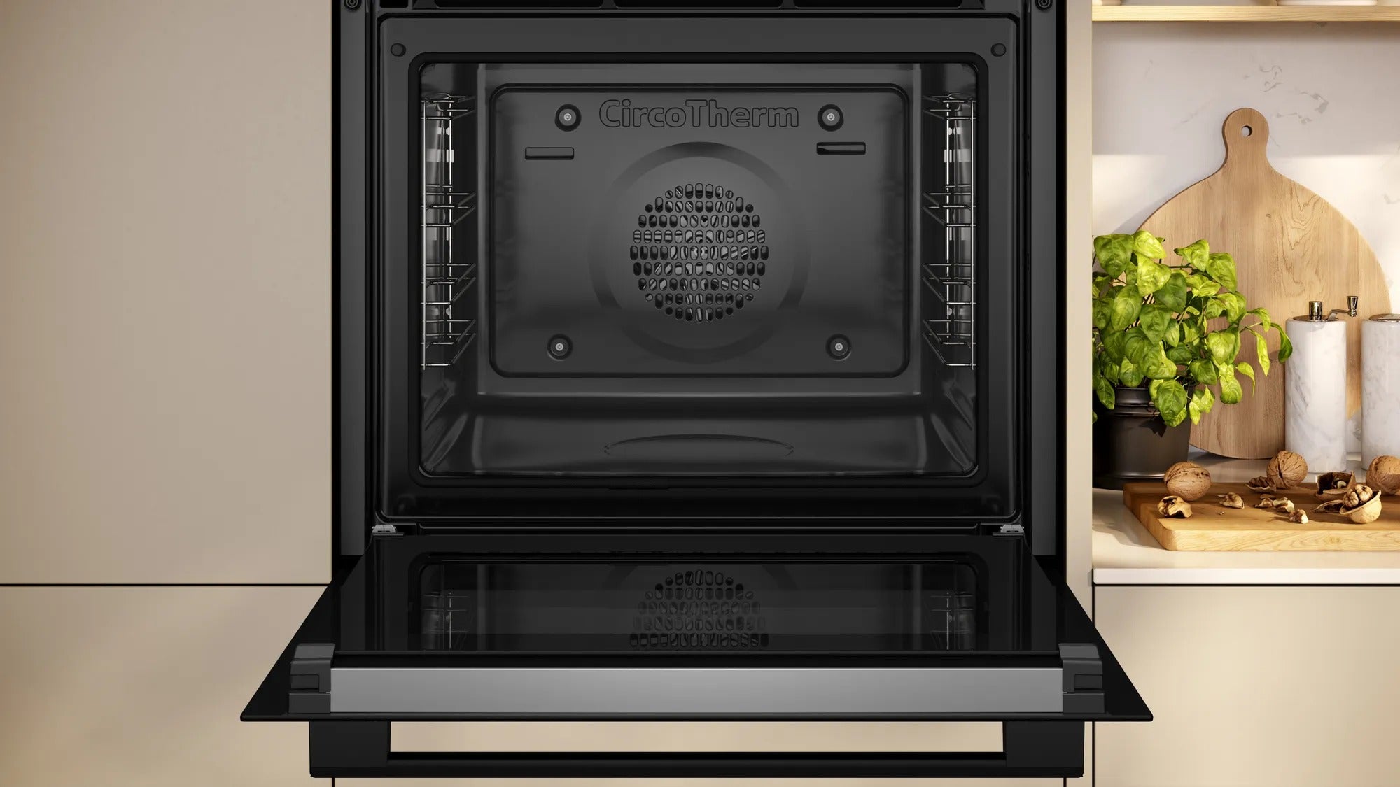 Forno da incasso 60 x 60 cm Nero B2CCJ7AK3