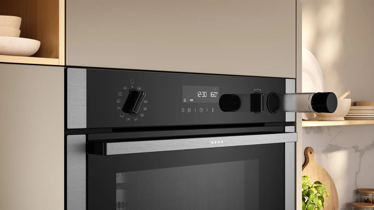 Forno con vapore da incasso 60 x 60 cm Acciaio inox B6AVH7AN3F