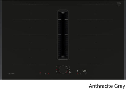 Piano a induzione con cappa integrata 80 cm Nero opaco, Flex Design V68YYX4B0