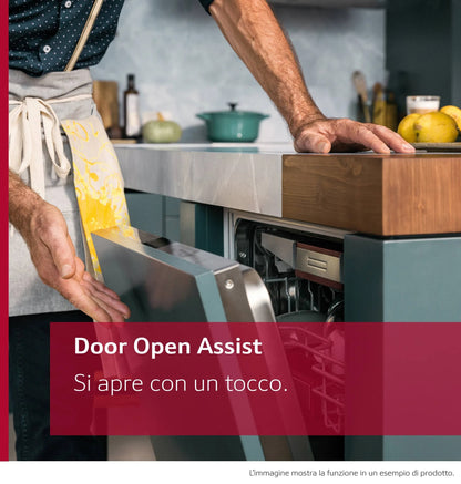 Lavastoviglie da incasso a scomparsa totale 60 cm Cerniere Sliding S197EB802E