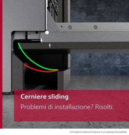 Lavastoviglie da incasso a scomparsa totale 60 cm Cerniere Sliding S175HVX00E