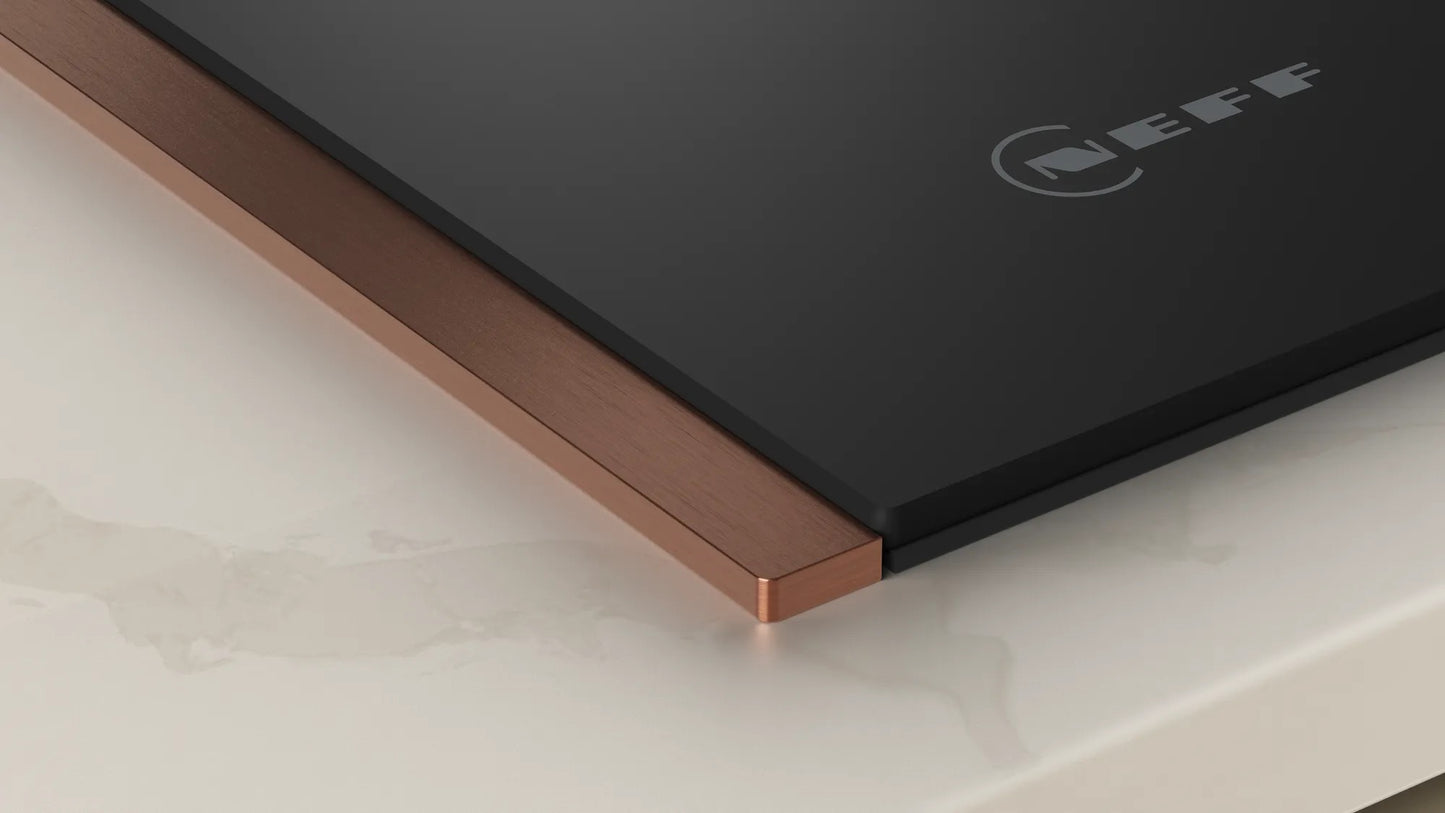 Piano a induzione con cappa integrata 80 cm Nero opaco, Flex Design V68YYX4B0