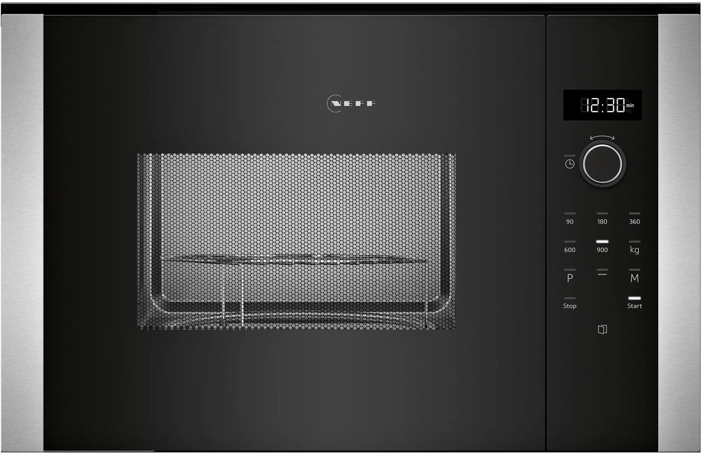 Microonde da incasso con grill 59 x 38 cm Nero HLAGD53G0