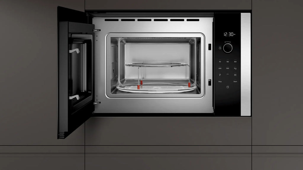 Microonde da incasso con grill 59 x 38 cm Nero HLAGD53G0