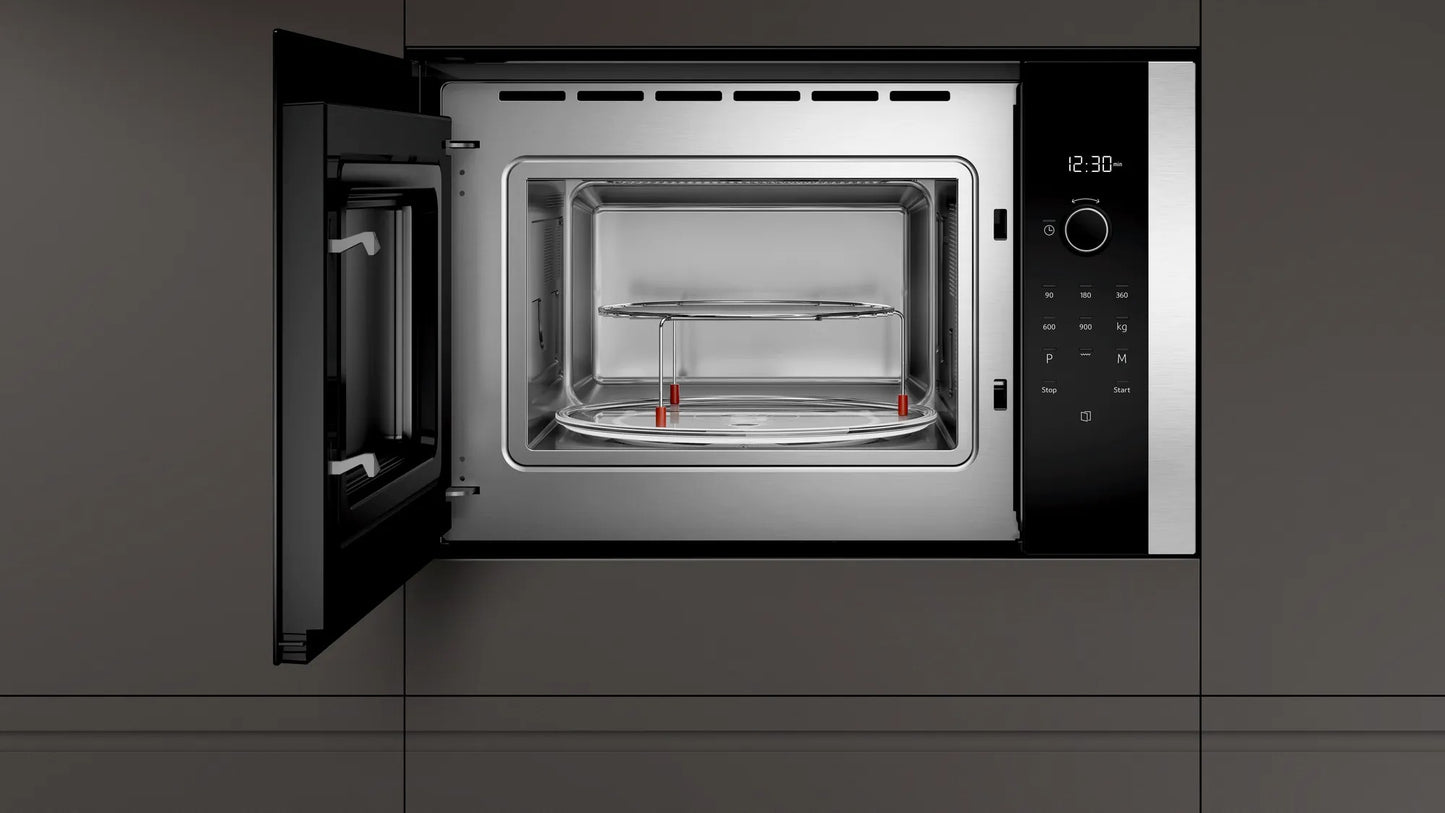 Microonde da incasso con grill 59 x 38 cm Nero HLAGD53G0