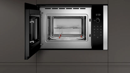 Microonde da incasso con grill 59 x 38 cm Nero HLAGD53G0