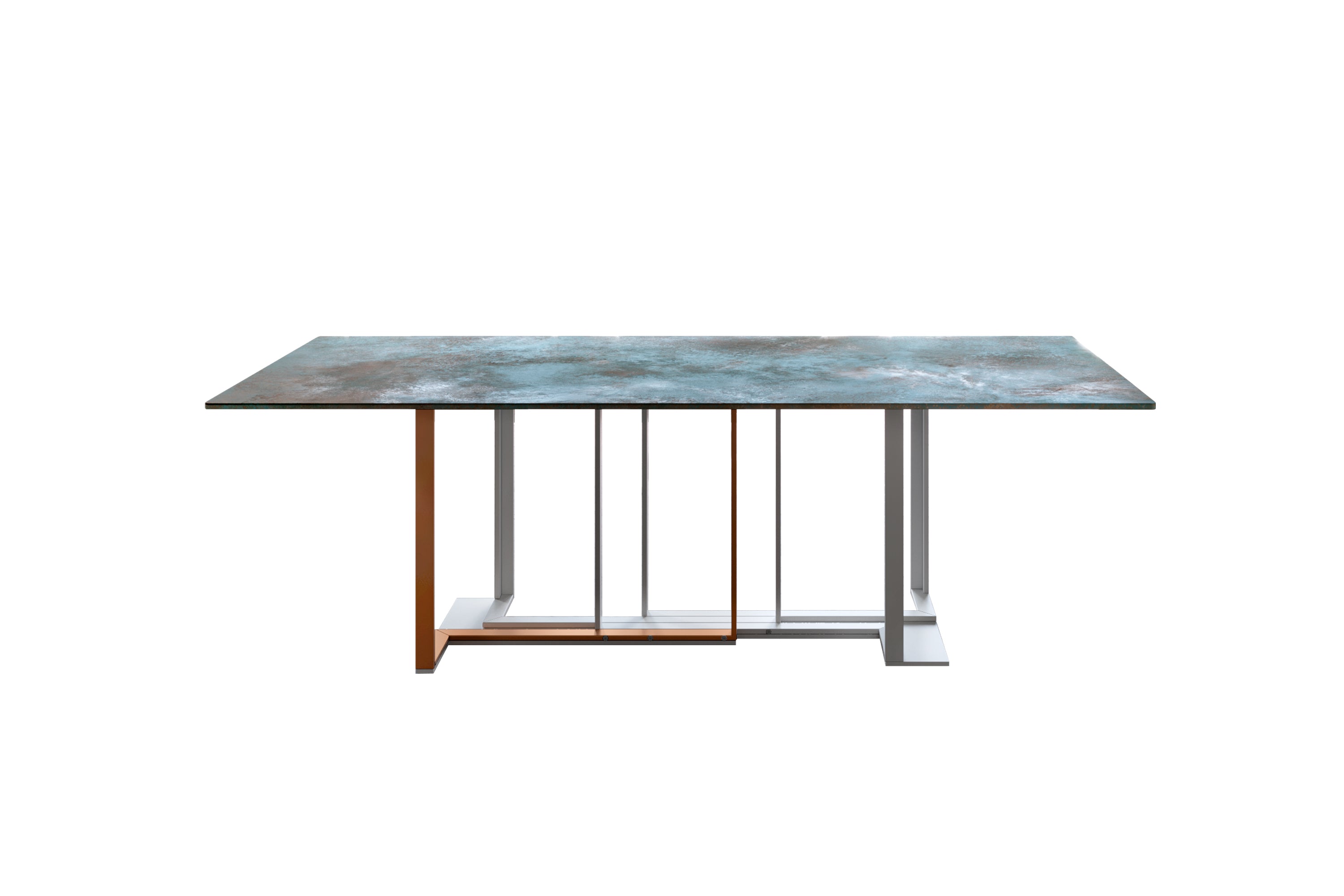 Tavolo Accademia Oxide verderame