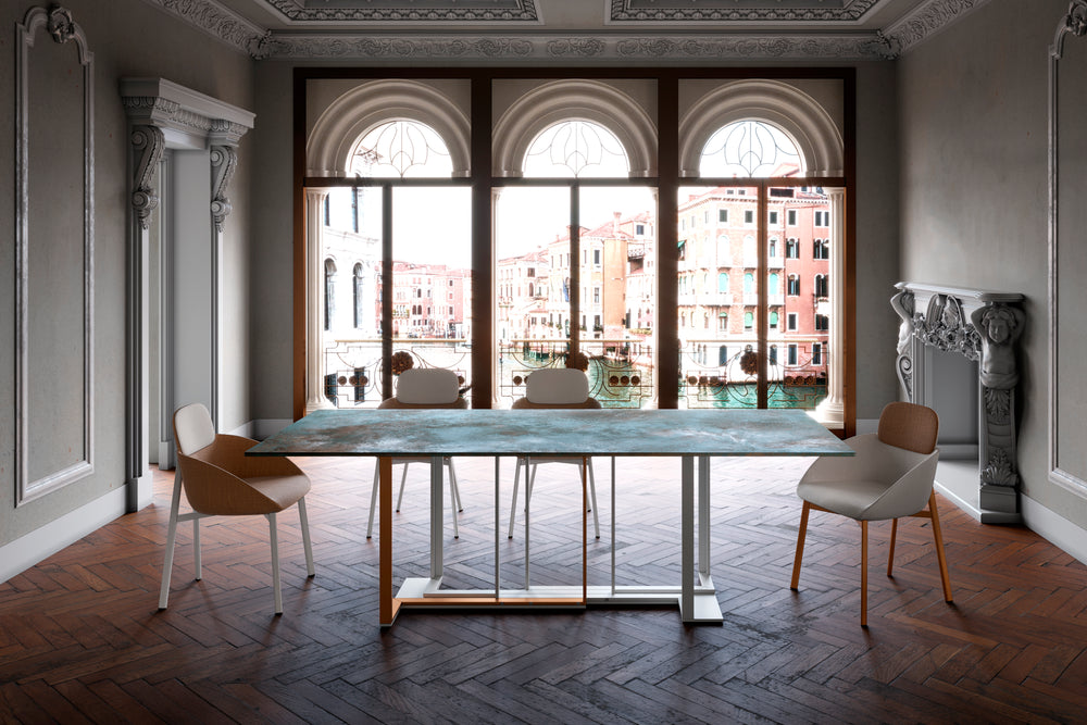 Tavolo Accademia Oxide verderame
