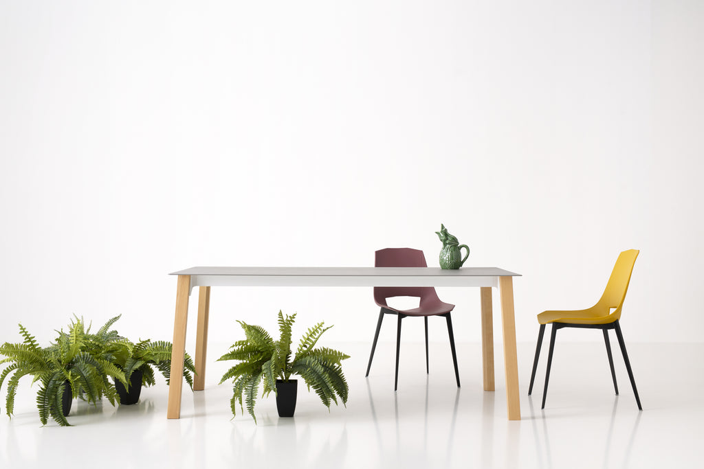 Tavolo Quadro Pietra di Savoia Grigio