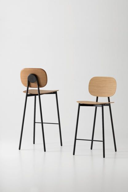 Sgabello Tata Young 6 Impiallacciato