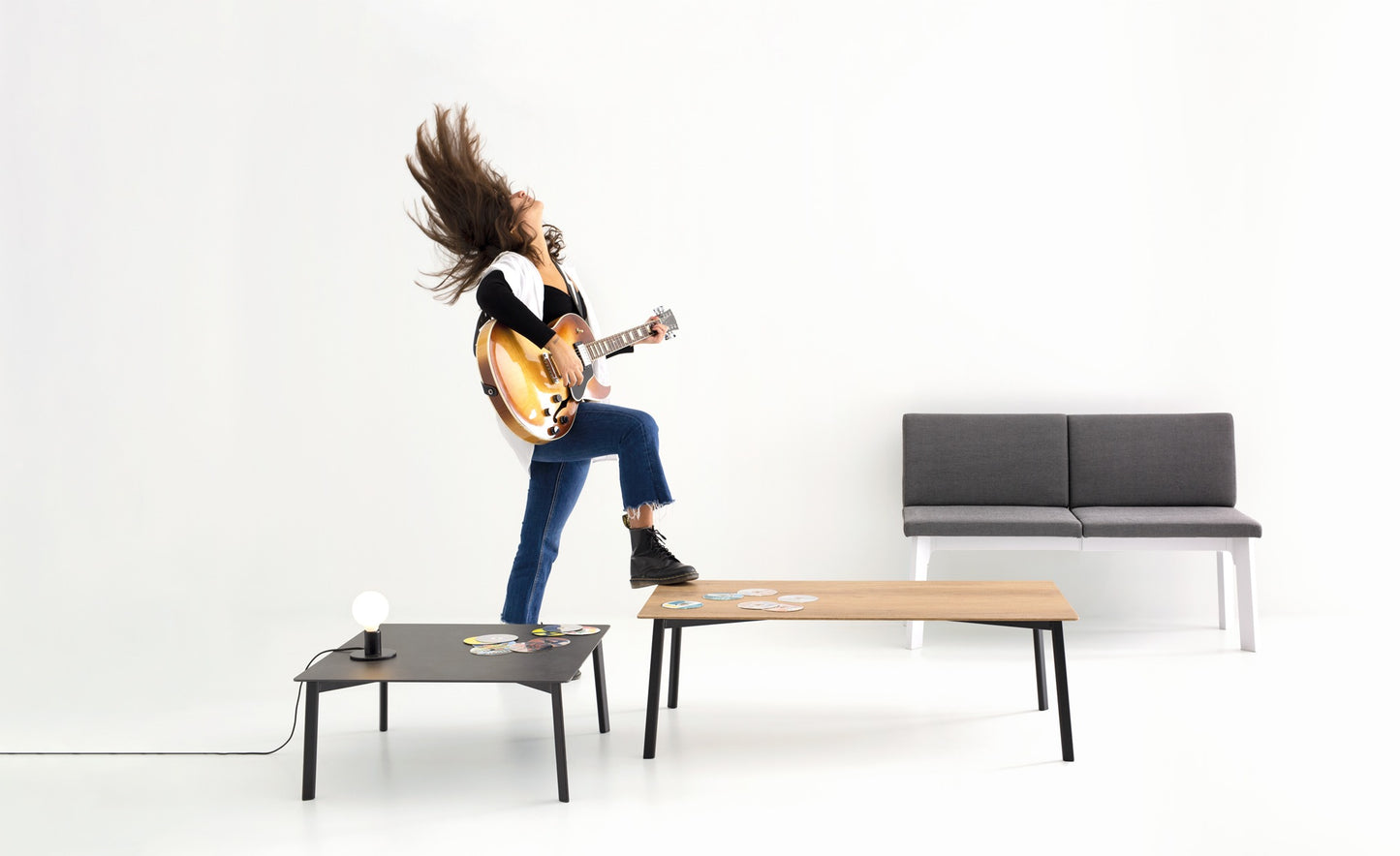 Tavolino Tata Rettangolo Ceramica